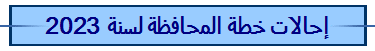 إحالات خطة المحافظة لسنة 2023